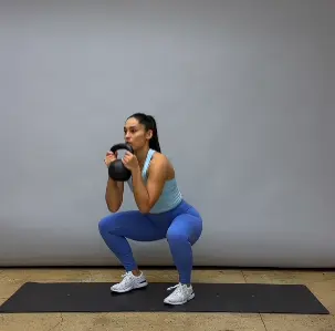 goblet squat 1