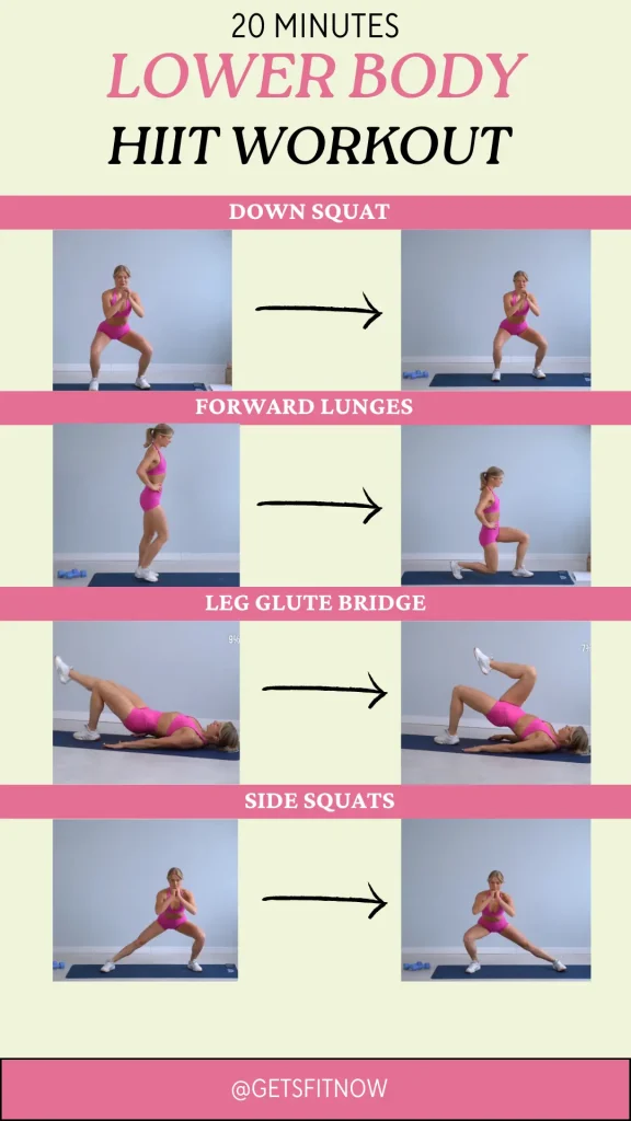 lower body hiit workout