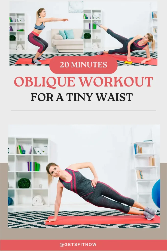 oblique exercise pin