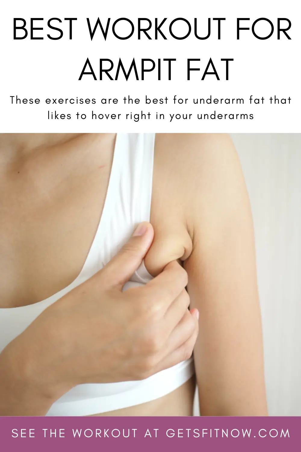 workout for armpit fat