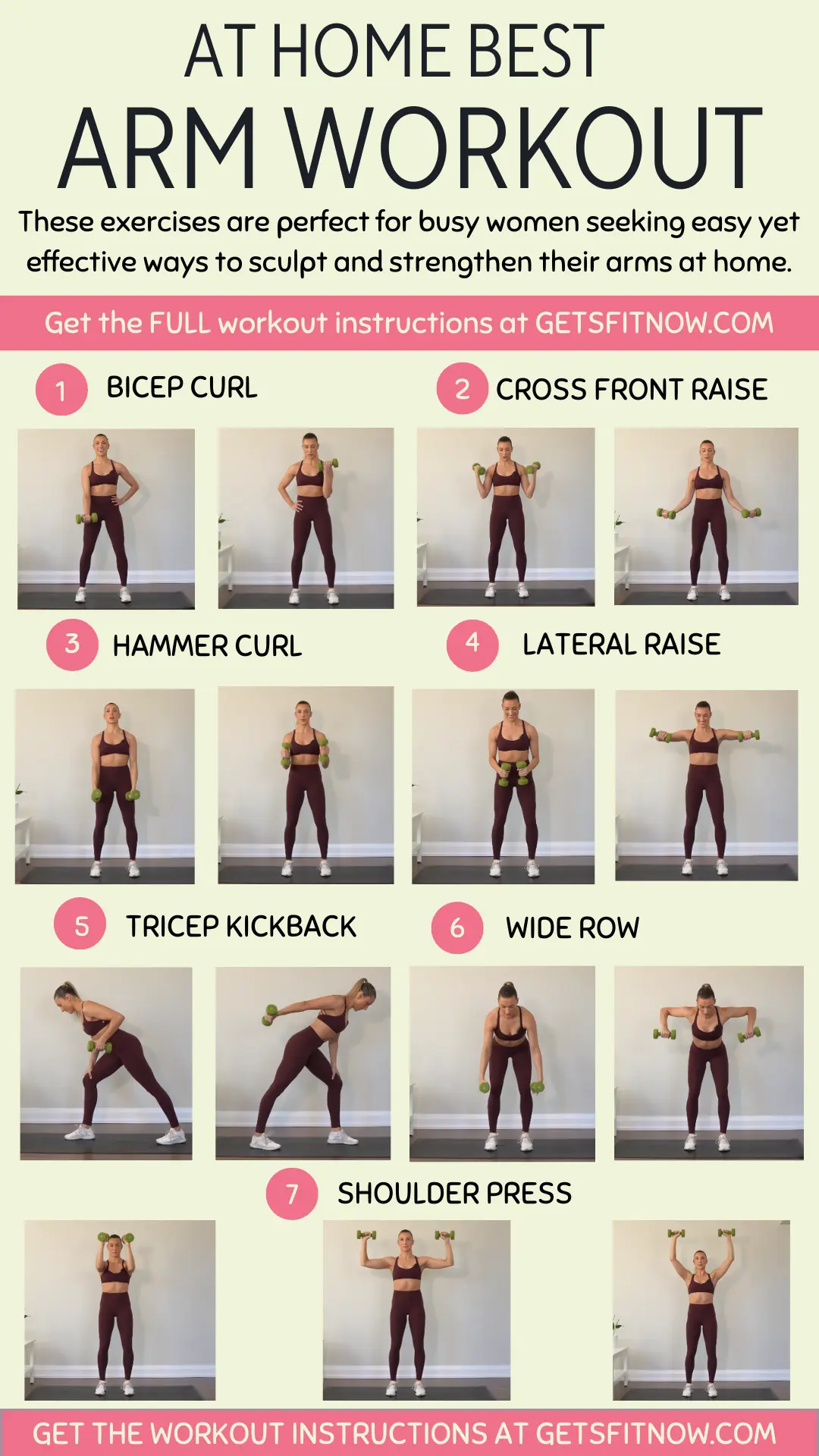 At home arm workout