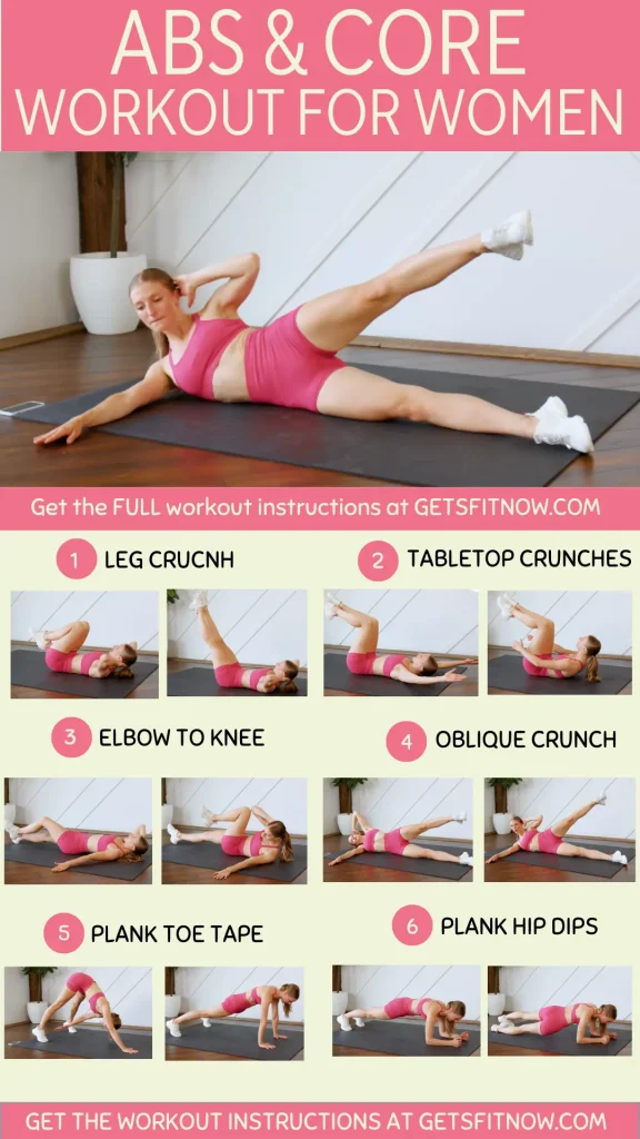 Daily Abs And Core Workout For Women