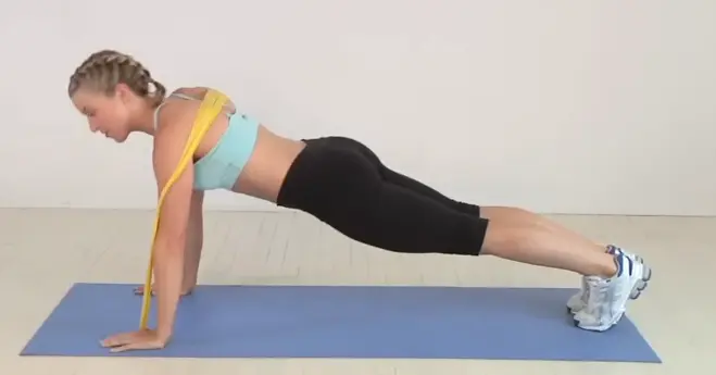 Resistance Band Push-ups 1