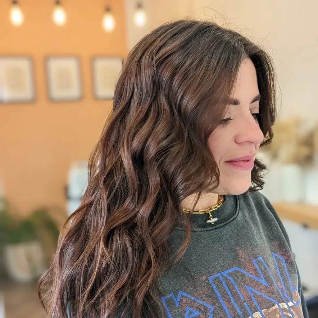 Choppy Layers On Wavy Hair