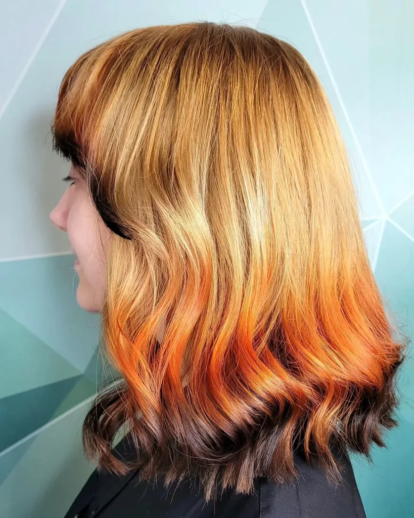 Color-Blocked Fox Cut