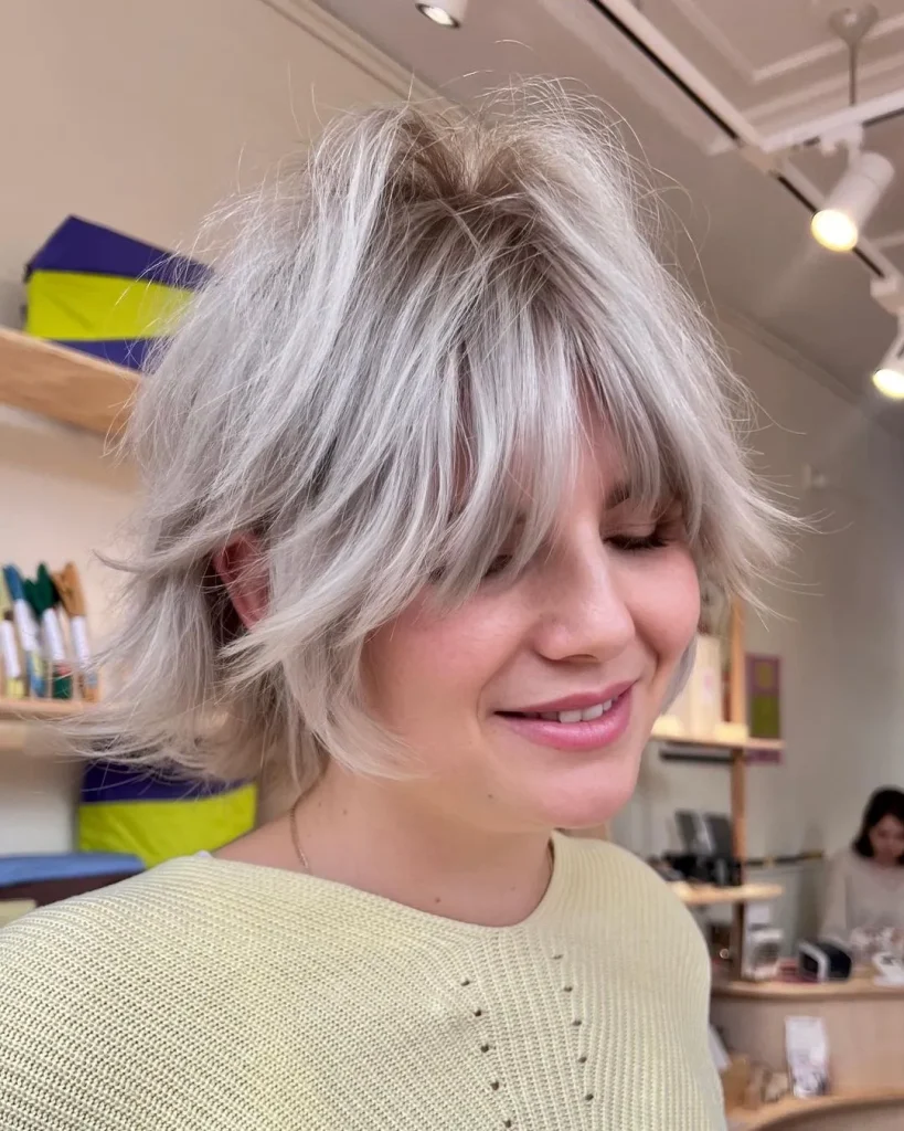 Layered Bixie Cut