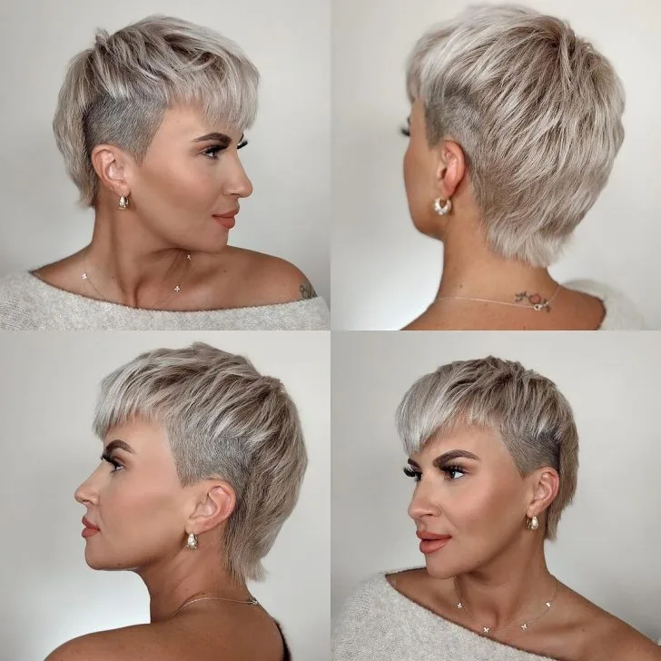 Layered Undercut Pixie