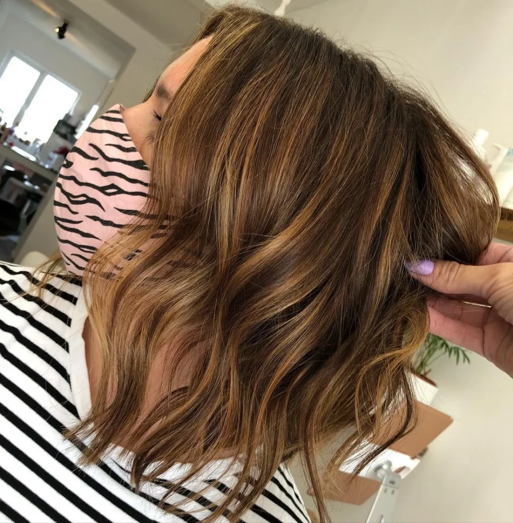 Layered Wavy Lob