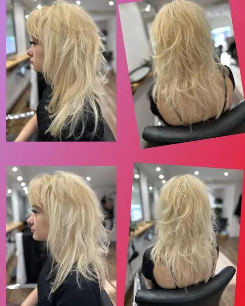 Platinum Blonde Fox Hair