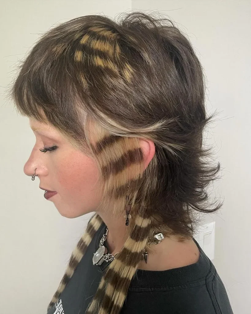 Short Layered Wolf Cut