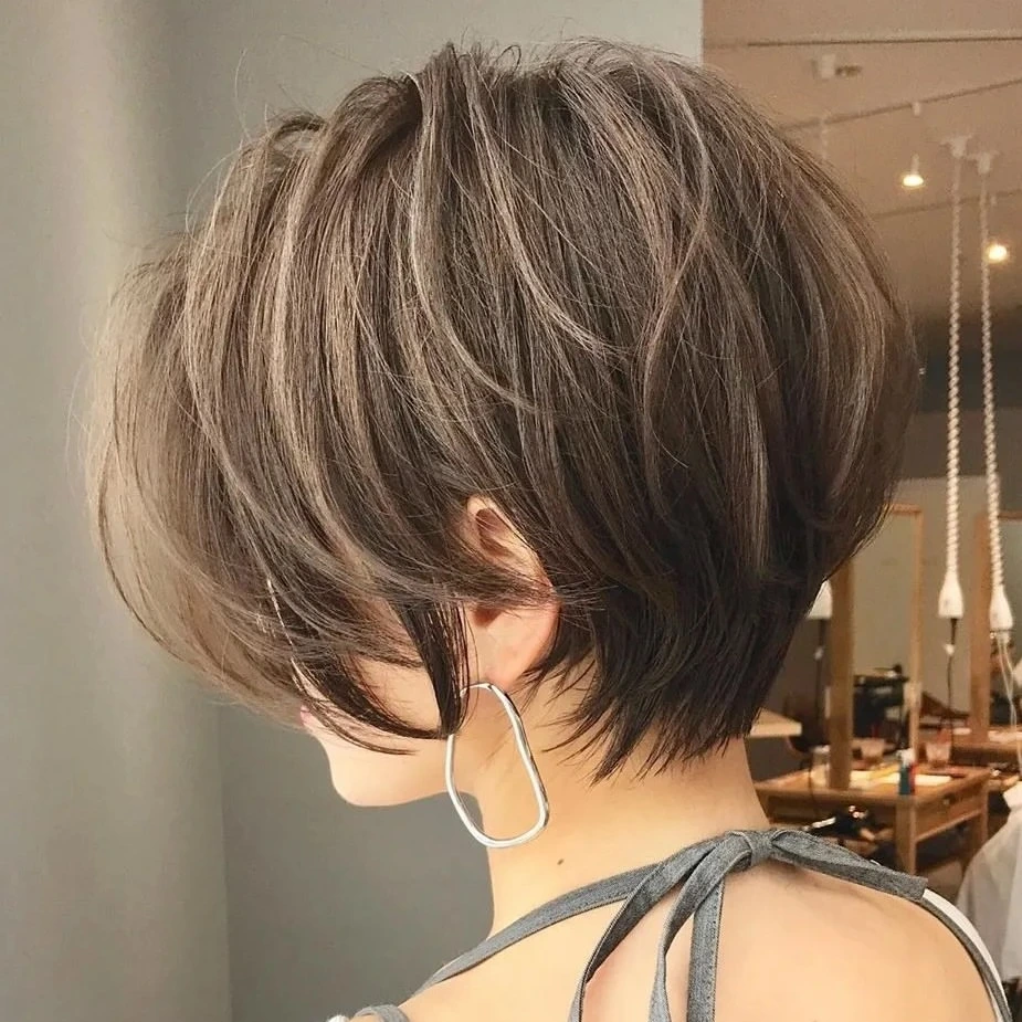 Chin-Length Pixie Cut @soeurhairdesign